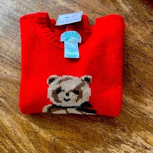 Sweet little 100% Merino wool sweater by Best $ Co.  toddler size 4. NWT. $20